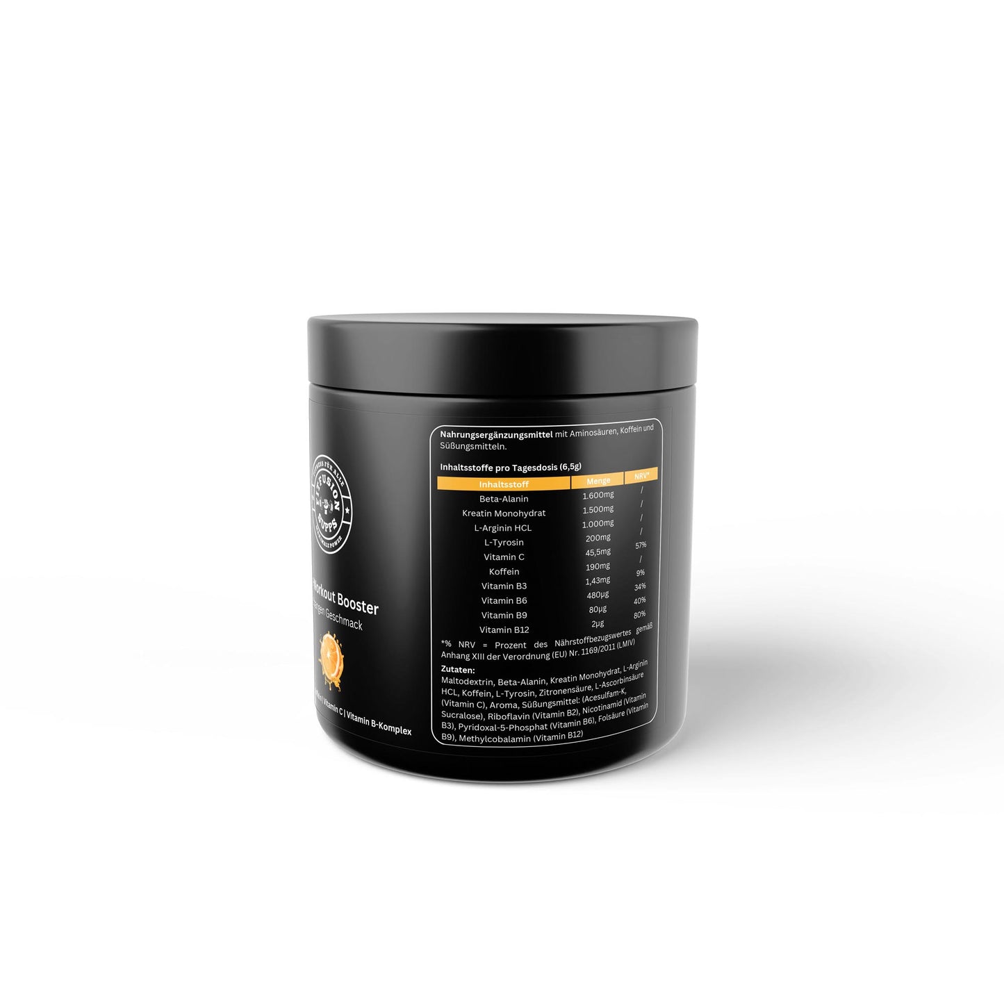 Pre-Workout Booster - Geschmack: Orange