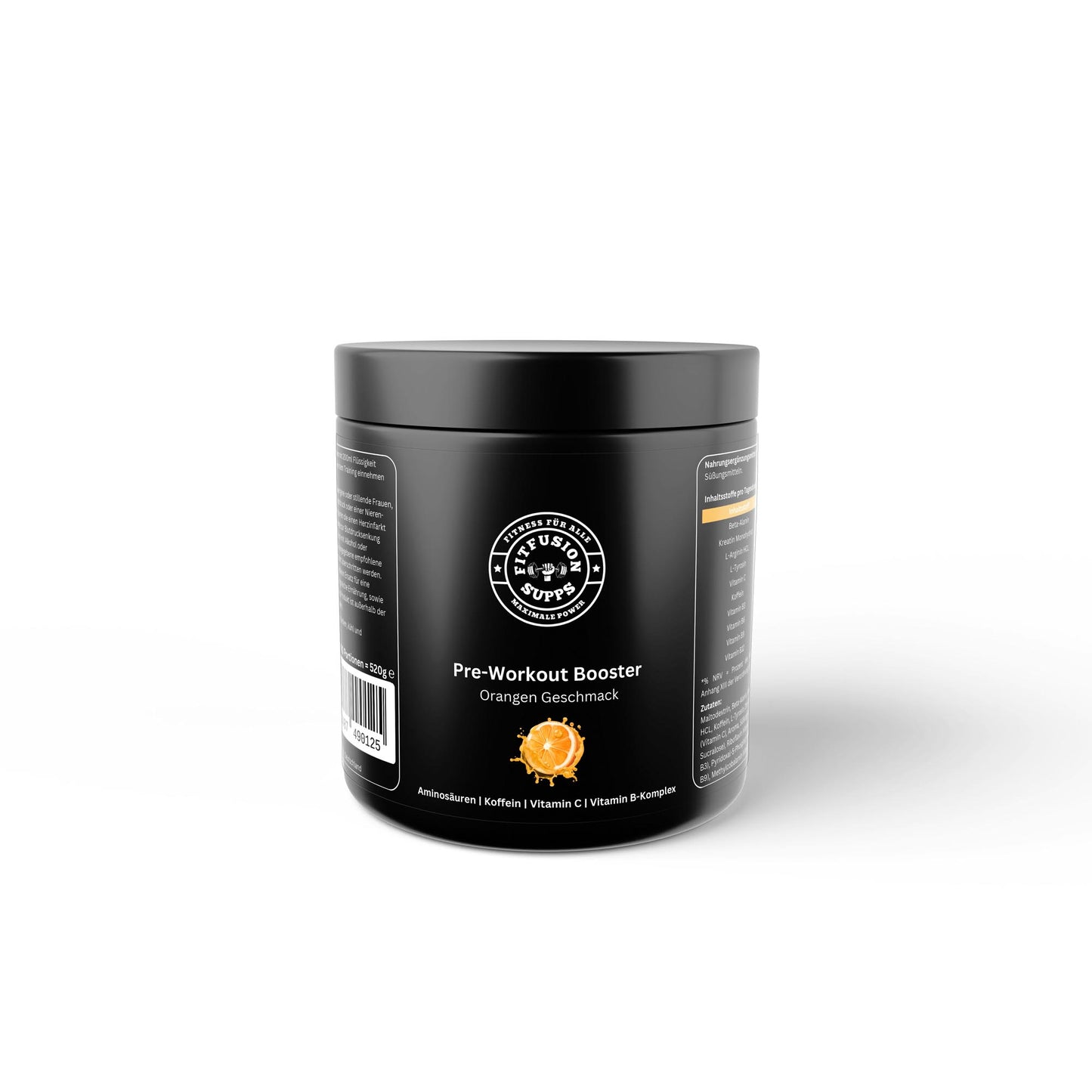 Pre-Workout Booster - Geschmack: Orange